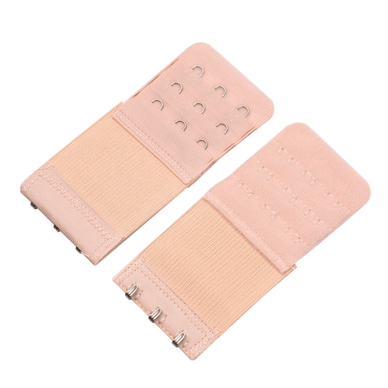 8 Pieces Bra Extenders Brassiere Extension Straps Hooks 3 Hooks Design Portable - Image 4