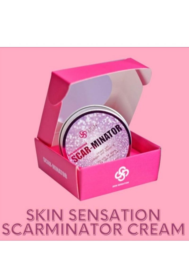 Skin Sensation Scar Minator Cream Lightening Of Scars And Dark Spots 
