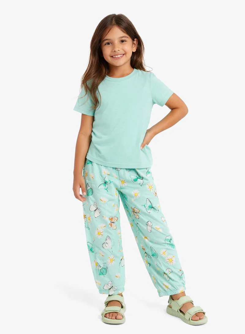 بنياتا بيجامة بأكمام قصيرة