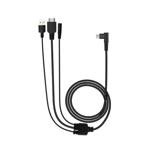 Spaseeba 3-in-1 Pen Display Cable CB01 Suitable for Graphics Drawing Tablet Monitor Kamvas Pro 12 / Pro13 / Pro16 with HDMI Power and USB Cables - Image 1
