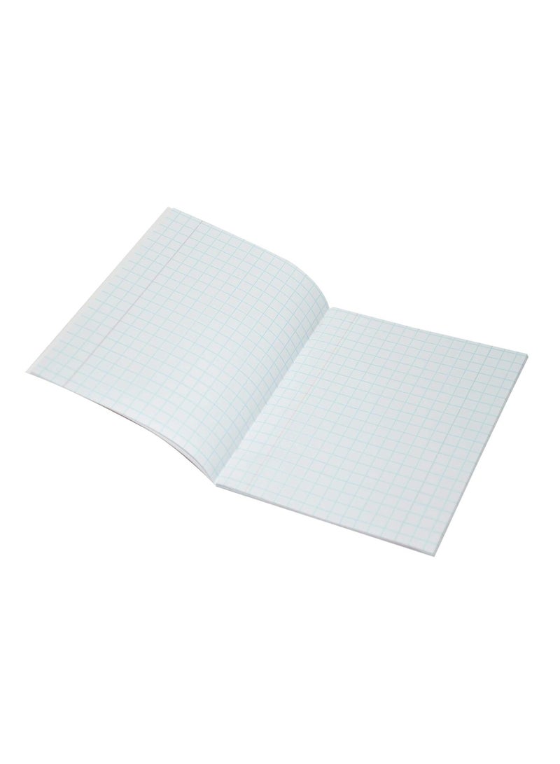 FIS دفاتر تمارين مربعة 10 مم بهامش أيسر، 60 صفحة، عبوة من 12 قطعة، مقاس 16.5 × 21 سم - REUP-FSEBSQ1060N - Image 3