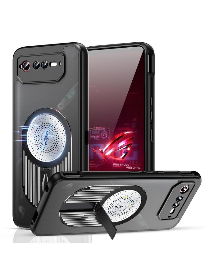 اس-توب جراب لهاتف Asus ROG Phone 6 / 6 Pro / 6D مع حامل MagSafe للعلاج بالروائح وتبديد الحرارة - Image 1
