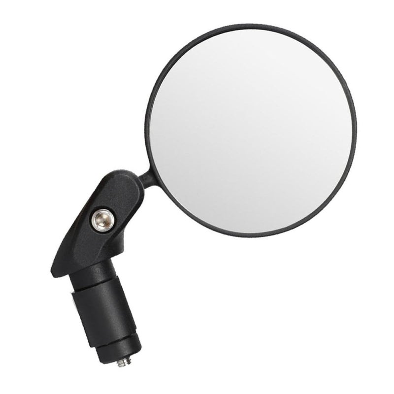 Alipis Foldable Bike Rear View Mirror 360 Rotatable Convex Bar End Mirror for Mountain Road Bikes - Image 2