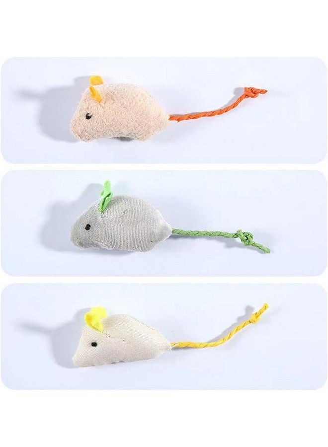Generic Catnip Toys Cat Mice Toys, Adorably Cute Home Kitten Catnip Cat Supplies For Hours Of Wholesome Entertainment Perfectly Entertain Your Feline Friend (Pack Of 6)  - Image 5