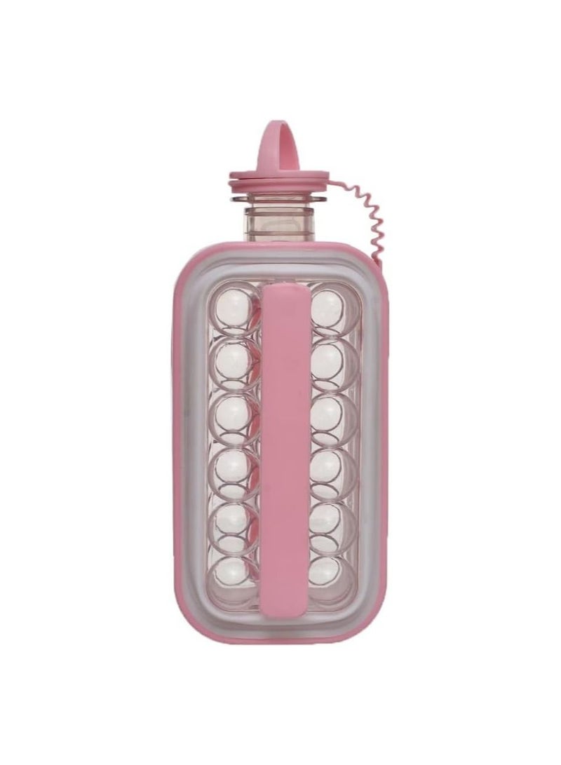 Spaceshoop Healthy Ice Ball Maker Portable Ice Cube Freezer 2 in 1 - Image 1