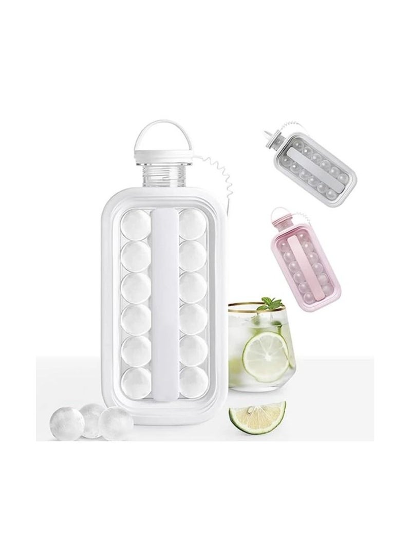 Spaceshoop Healthy Ice Ball Maker Portable Ice Cube Freezer 2 in 1 - Image 4