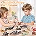 THINKBAY 14PCS Reptile Animal Figurines ToysDesert Amphibians Sand Toys with AxolotlLizardSnakeSpiderKomodo DragonAlligatorRainforest Cold Blooded Plastic Animals Figures Party Favors for Kids - Image 4