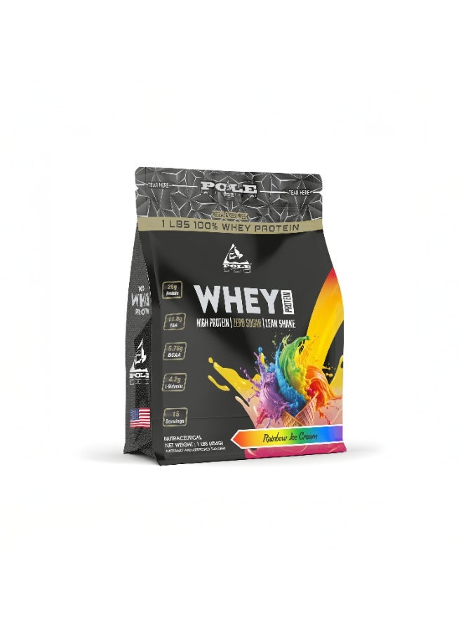 التغذية القطب POLE NUTRITION بروتين مصل الحليب بنسبة 100٪، 1 باوند - Image 1