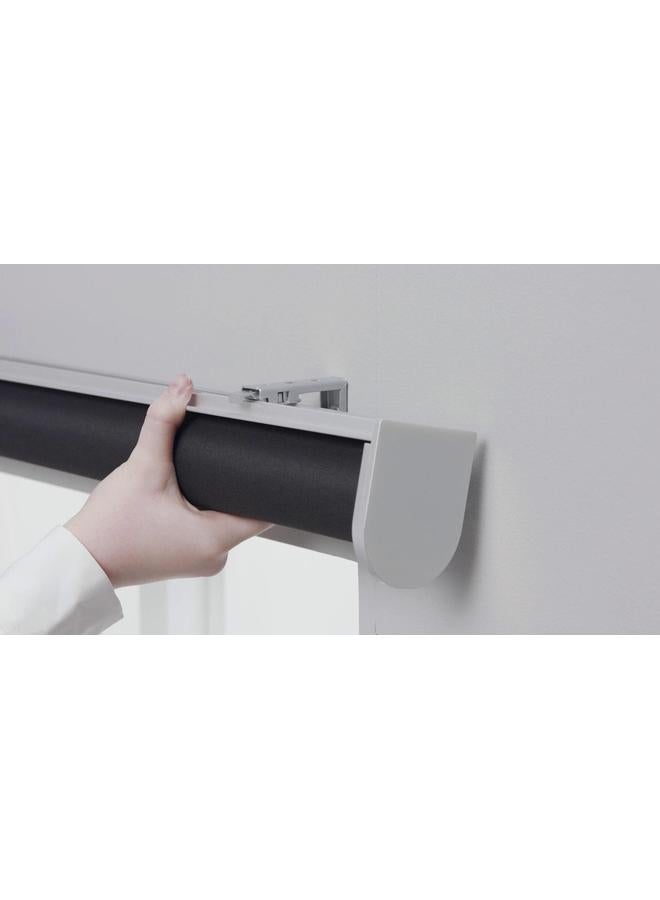 Zaboon Block-out roller blind, light grey, 140x195 cm - Image 2