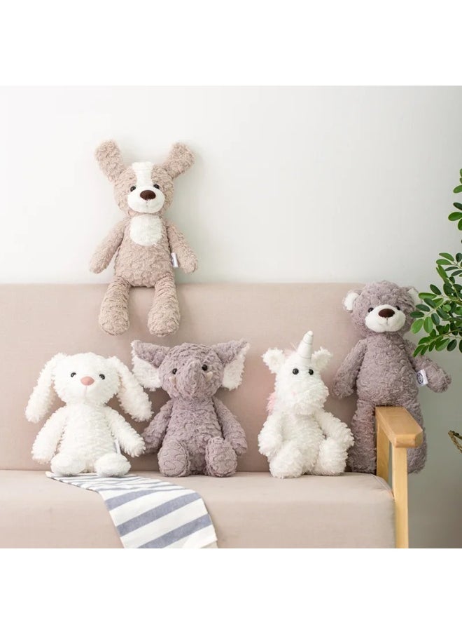 Generic - Long-legged Animal Plush Toy Calming Sleeping Claw Doll Photography Prop Scene Setup For Live Broadcasts Children's Playtime-Color:Long-legged White Rabbit-Height:38cm About 0.2kg - Image 1