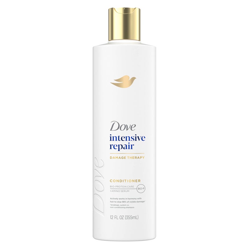 Dove Conditioner Intensive Repair for Damaged Hair with Bio-Protein Care Technology and Amino Serum 12 Fl Oz - Image 1