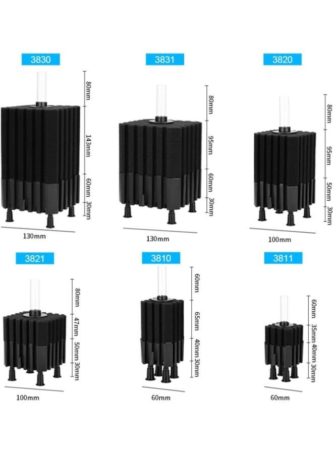 فلتر اسفنجي كيميائي حيوي لحوض السمك - Image 3