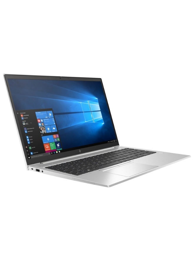 HP لابتوب HP EliteBook 855 G8 المجدد، AMD Ryzen 3 Pro 5400U، 256GB SSD، 16GB RAM، رسومات AMD Radeon، شاشة 15.6 بوصة بدقة Full HD، ويندوز 11 برو – فضي - Image 2