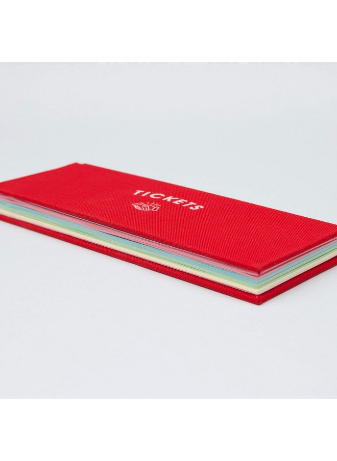 Suck UK - Blank Ticket Book | Gift Voucher Book | Date Night Cards | Gifts For Him | Gifts For Her | Boyfriend Coupon Book | Blank Book | Birthday Vouchers | Hard Backed - Image 1