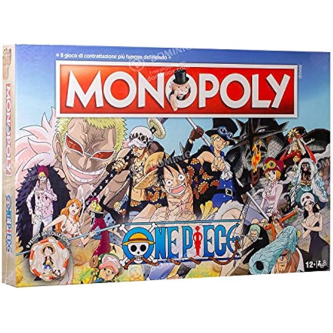 Winning Moves Monopoly One Piece Italian Edition