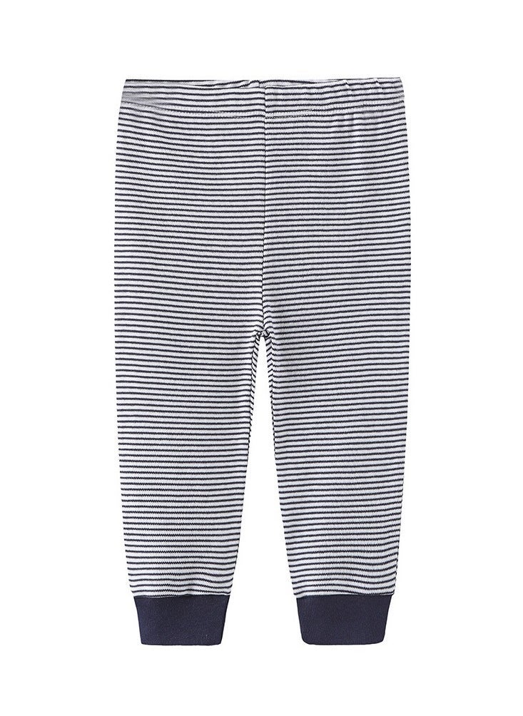 Four-Piece sSet of Elastic Breathable Pure Cotton High Waist Trousers For Infants And Young Children - Image 5