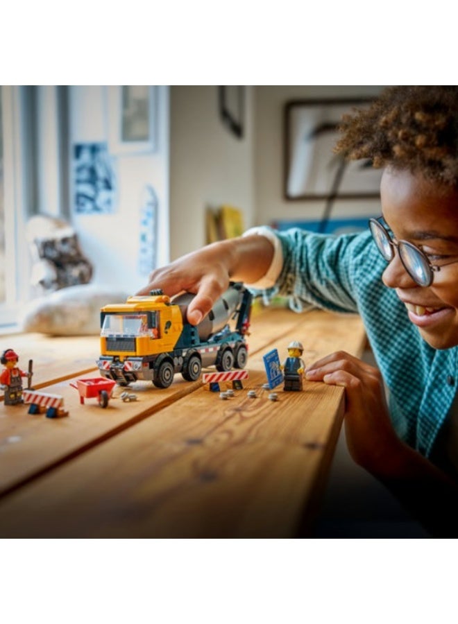 LEGO City Cement Mixer Building Set - Image 5