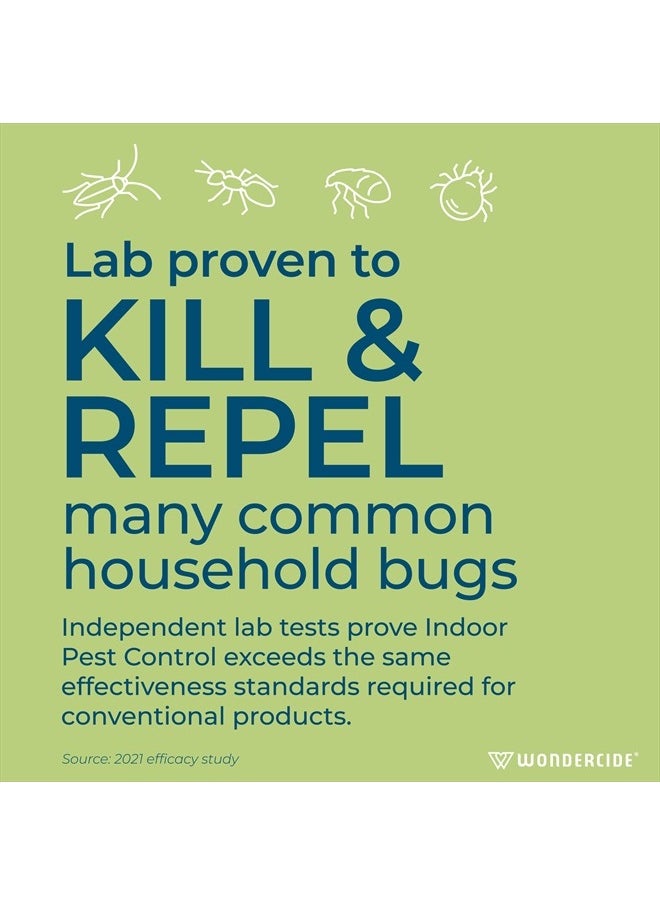 Indoor Pest Control Spray for Home and Kitchen - Ant, Roach, Spider, Fly, Flea, Bug Killer and Insect Repellent - with Natural Essential Oils - Pet and Family Safe— Peppermint 32 oz