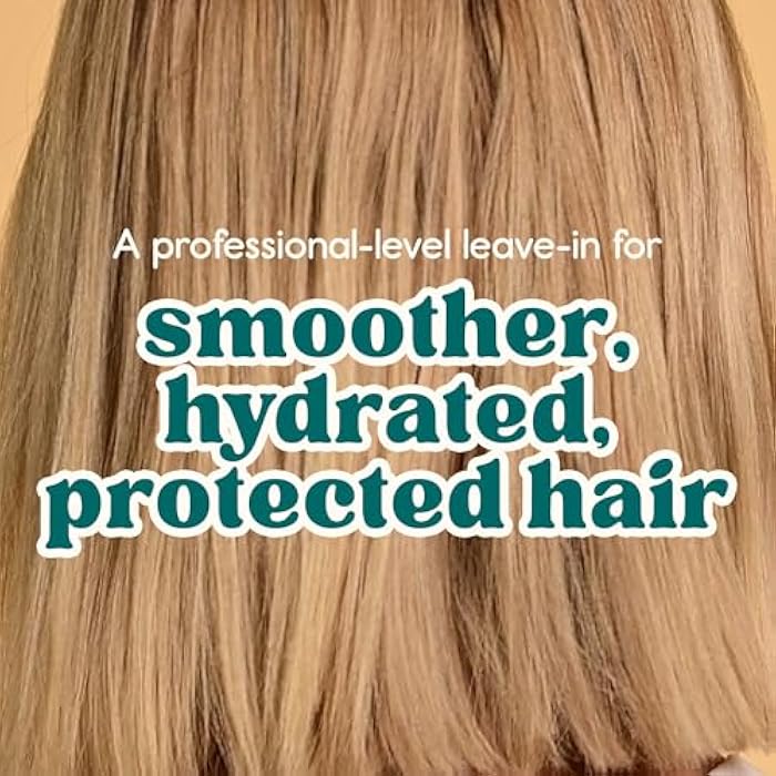 Nature Spell Bond Repair Leave-In Cream, Sulfate & Paraben Free, Reduces Frizz & Protects from Heat Damage, Smoothing & Styling, with Vegan Keratin, Color Safe, For All Hair Types, 10.14 fl oz - Image 5