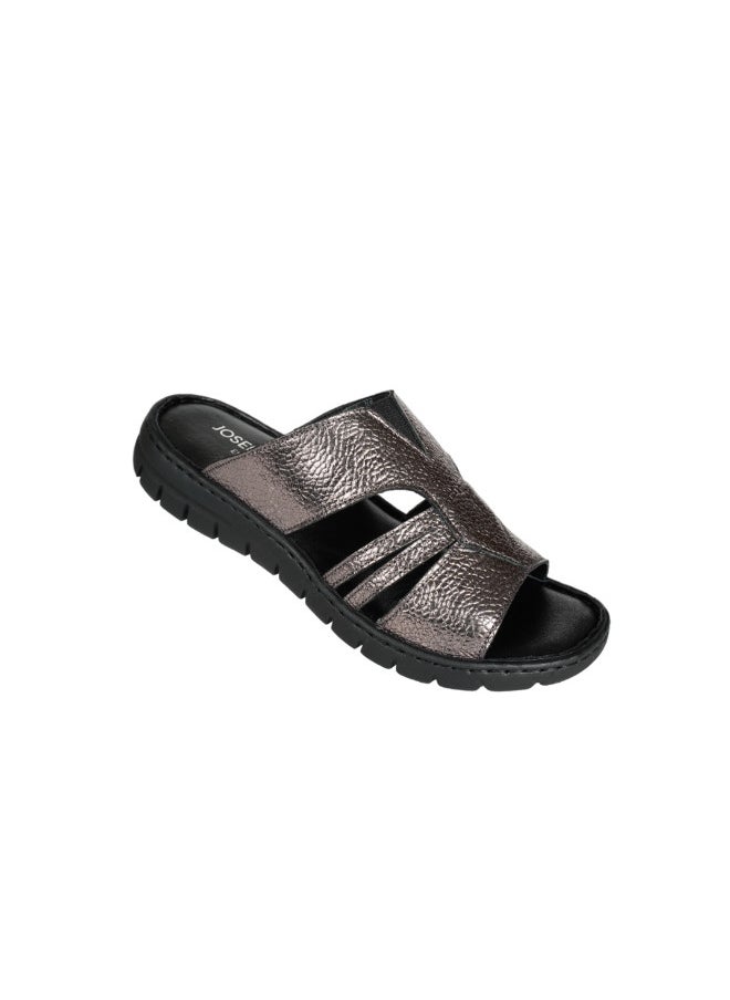 Josef Seibel 071-2232 Josef Seibel Ladies Casual Flat Sandals 93470 Black  - Image 1