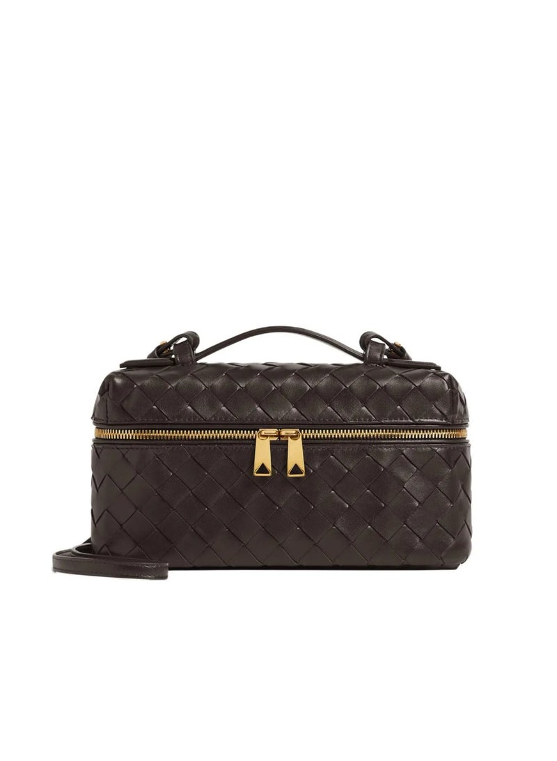 BOTTEGA Veneta Bang Vanity Case in Intrecciato Leather Bag - Image 1