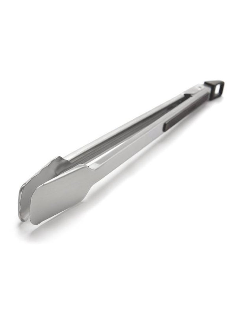 Broil King Durable and Ergonomic Stainless Steel BBQ Tong Silver and Black 16inch 64032 - Image 2