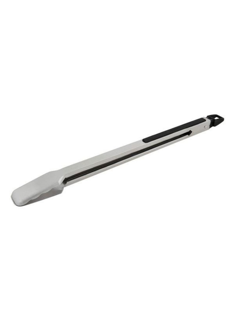 Broil King Durable and Ergonomic Stainless Steel BBQ Tong Silver and Black 16inch 64032 - Image 1