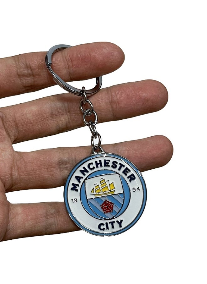 Generic Football Team Keychain Real Madrid/Brazil/Argentina/Germany/Barcelona/Juve Keychain Accessory Pendant Bag Chain Car Keychain Creative Gift for Unisex 