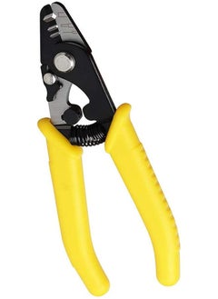 PROMASS promass Fiber Optic Stripper 3 Hole, Precision Wire Stripper for Installers and Electricians Safe Not Hurt Wire Fiber Strippers with 6" Handle for Jacket Buffer and Coating Stripping  - Image 1