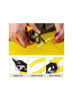 PROMASS promass Fiber Optic Stripper 3 Hole, Precision Wire Stripper for Installers and Electricians Safe Not Hurt Wire Fiber Strippers with 6" Handle for Jacket Buffer and Coating Stripping  - Image 5
