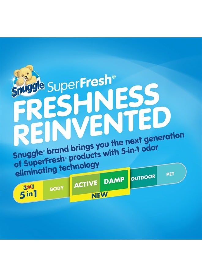 Snuggle - Plus SuperFresh Fabric Softener Dryer Sheets with Static Control and Odor Eliminating Technology, Original, 200 Count - Image 1