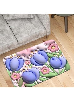 PAVITYAKSH PAVITYAKSH 3D Bathroom MATBathroom Door Mat | 3D Visual Bathtub Mats | Anti-Slip Quick Drying Absorbent Sink Floor Rug  - Image 4
