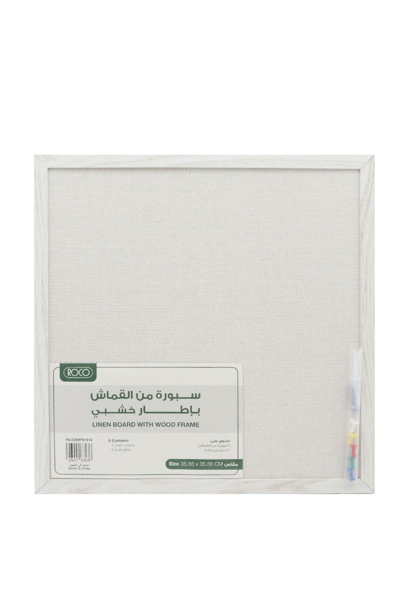 ROCO Linen Board Wooden Frame