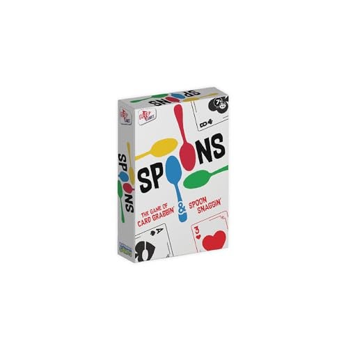 PlayMonster Spoons Games - Card Game, Deck of Cards, Fun Family Game for Kids and Adults, 3-5 Player Card Game, Ages 7+ - Image 1