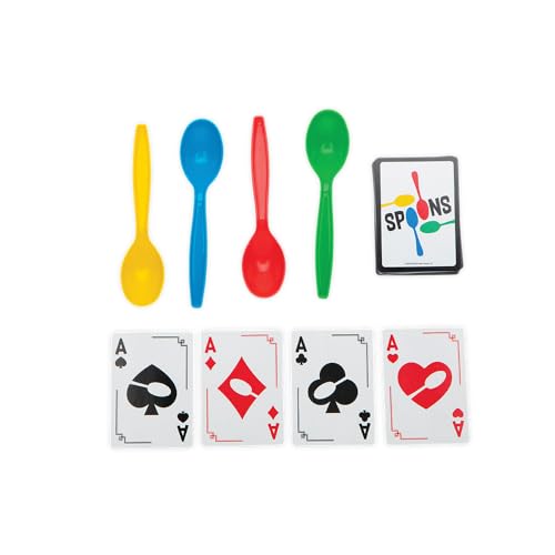 PlayMonster Spoons Games - Card Game, Deck of Cards, Fun Family Game for Kids and Adults, 3-5 Player Card Game, Ages 7+ - Image 4