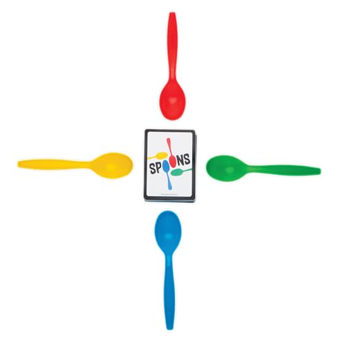 PlayMonster Spoons Games - Card Game, Deck of Cards, Fun Family Game for Kids and Adults, 3-5 Player Card Game, Ages 7+ - Image 3