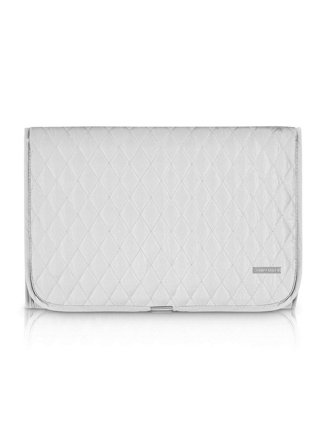 AMILLIARDI Portable Diaper Changing Pad Stylish & Chic by AMILLIARDI for Travel w/Baby, Infant & Newborn, Changing Mat Portable (Grey) - Image 1