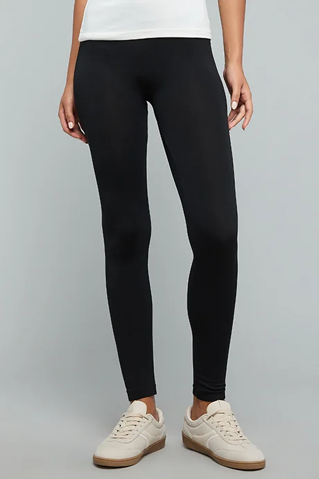 R&B Seamless Leggings with Elastic Waist