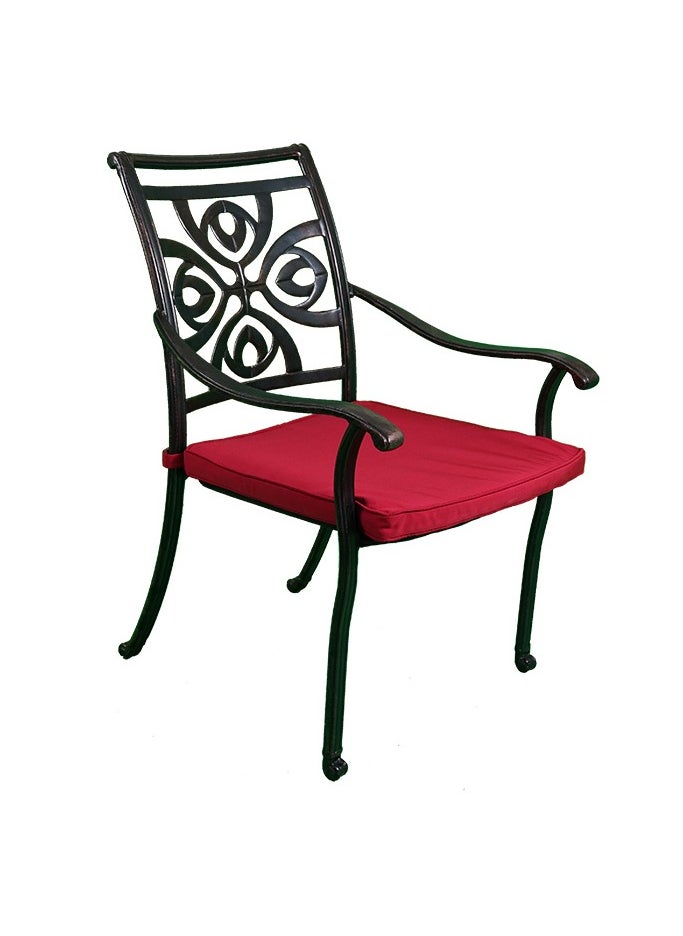 Schondor Furniture San Diego | Arm Chair | Outdoor Furniture | Made in Aluminum Cast | Patio | Garden | Backyard | Restaurants  - Image 1