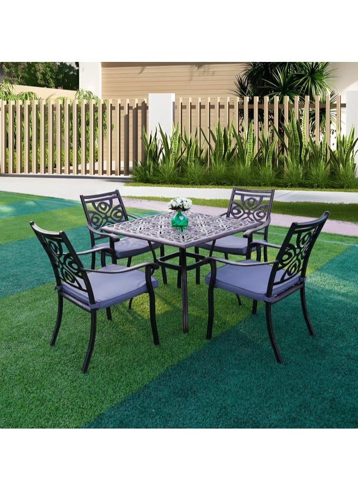 Schondor Furniture San Diego | Arm Chair | Outdoor Furniture | Made in Aluminum Cast | Patio | Garden | Backyard | Restaurants  - Image 5