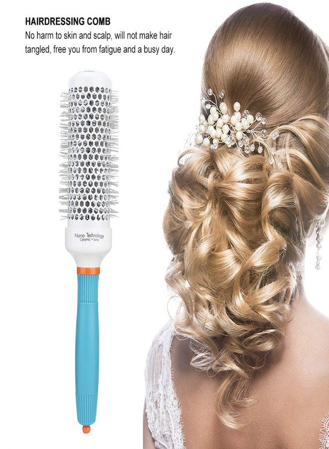 GOTOTOP Round Hair Brush With Moroccan Oil - Aluminum Tube Roller and Hairstyling Tool - Image 2