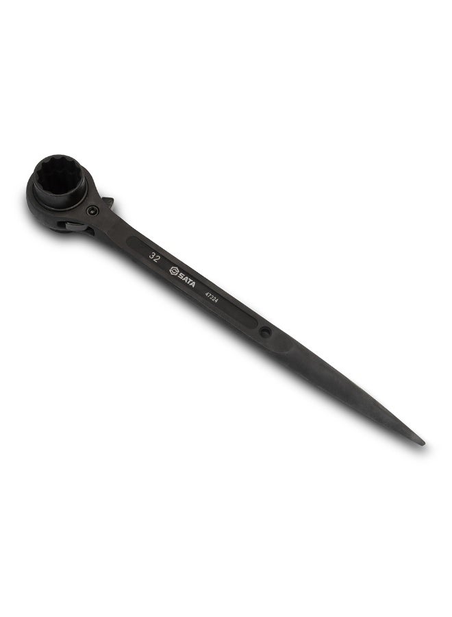 SATA GL47324 Construction Ratcheting Wrench 30 x 32mm - Image 1