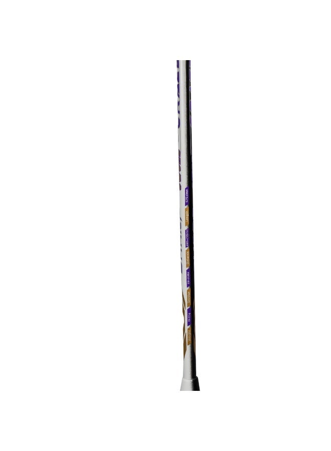 FLEX PRO Sword craze | Square Head Nano Technology Series | Double Side Finish Black-White | 1 Racquet and 1 Bag - Image 5