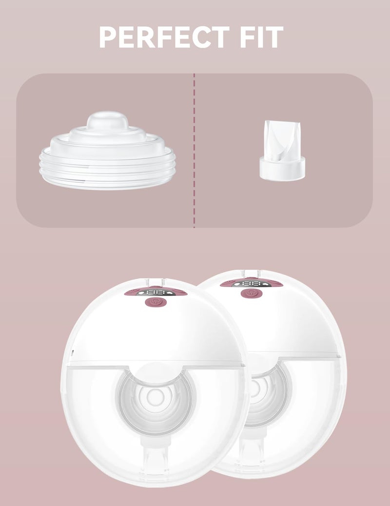 TOVVILD 14PCS Breast Pump Parts Compatible with Momcozy M5 Replacement to Momcozy Duckbill Valves 10pcs and Silicone Diaphragms 4pcs, Not Original Mom Cozy Pump Part Accessories - Image 5