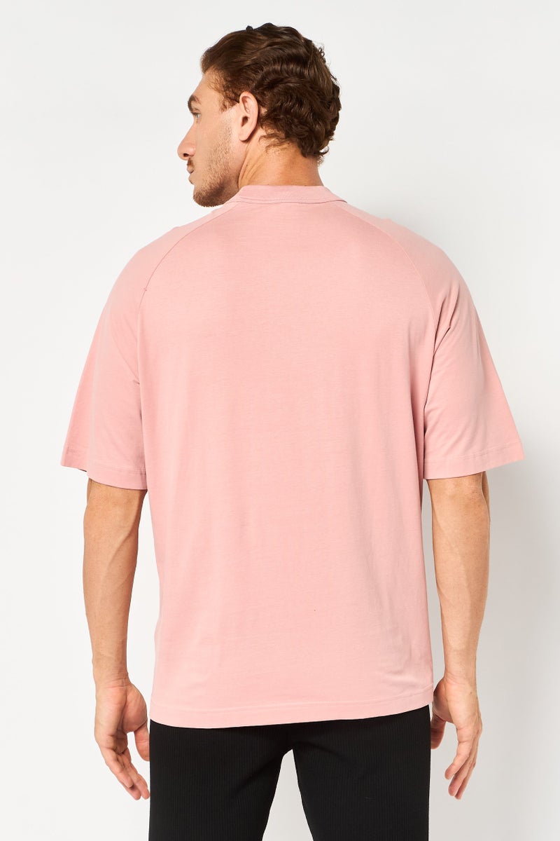PUMA Men Oversize Fit Short Sleeve Outdoor T-Shirt, Old Rose - Image 3