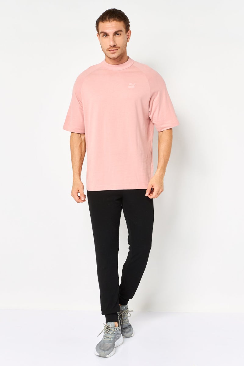 PUMA Men Oversize Fit Short Sleeve Outdoor T-Shirt, Old Rose - Image 2