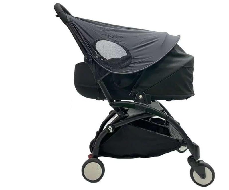 Iywish Baby Stroller Sun Shade Sun Protection Shade for Strollers Car Seats Pram Pushchair Buggy Stroller Sunshade Parasol Sun Rain Shades Canopy Cover Awning Anti-UV Toddlers Strollers Canopy Sunshade - Image 4