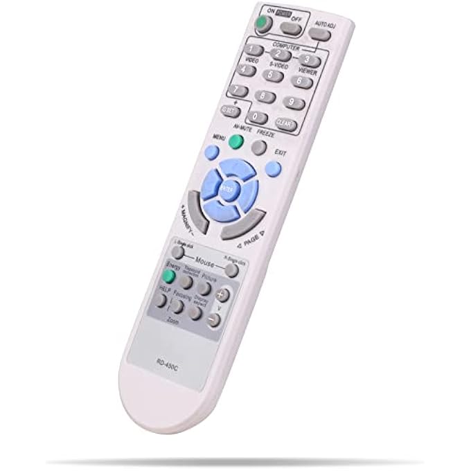 rayihni UNIVERSAL REMOTE CONTROL FOR ALL NEC PROJECTOR NP-M260X NP-M271W NP-M271X NP-M300W NP-M300WS NP-M300X NP-M300XS NP-M311W NP-M311X NP-M350X NP-M361X NP-M420X AND MORE - Image 3