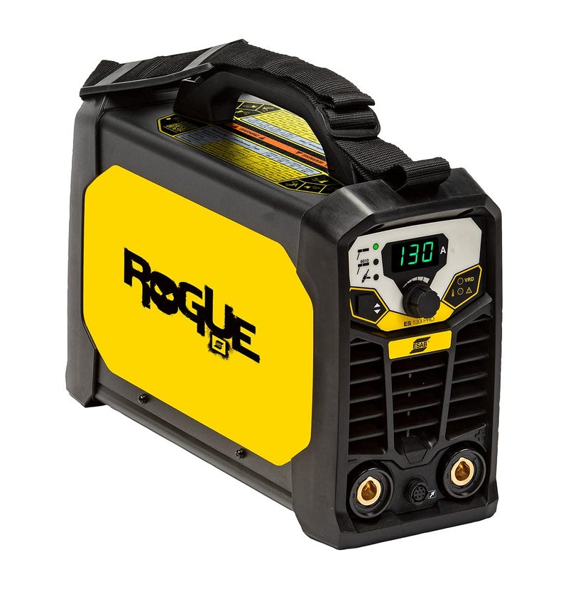 ESAB 0700500091 MINIARC Rogue ES 130i Stick Welding System, Dual Voltage Input, Adjustable Hot Start/Arc Force, Stick 6010 Mode, Power Factor Control, Electrodes up to 1/8", IP23S designed - Image 2