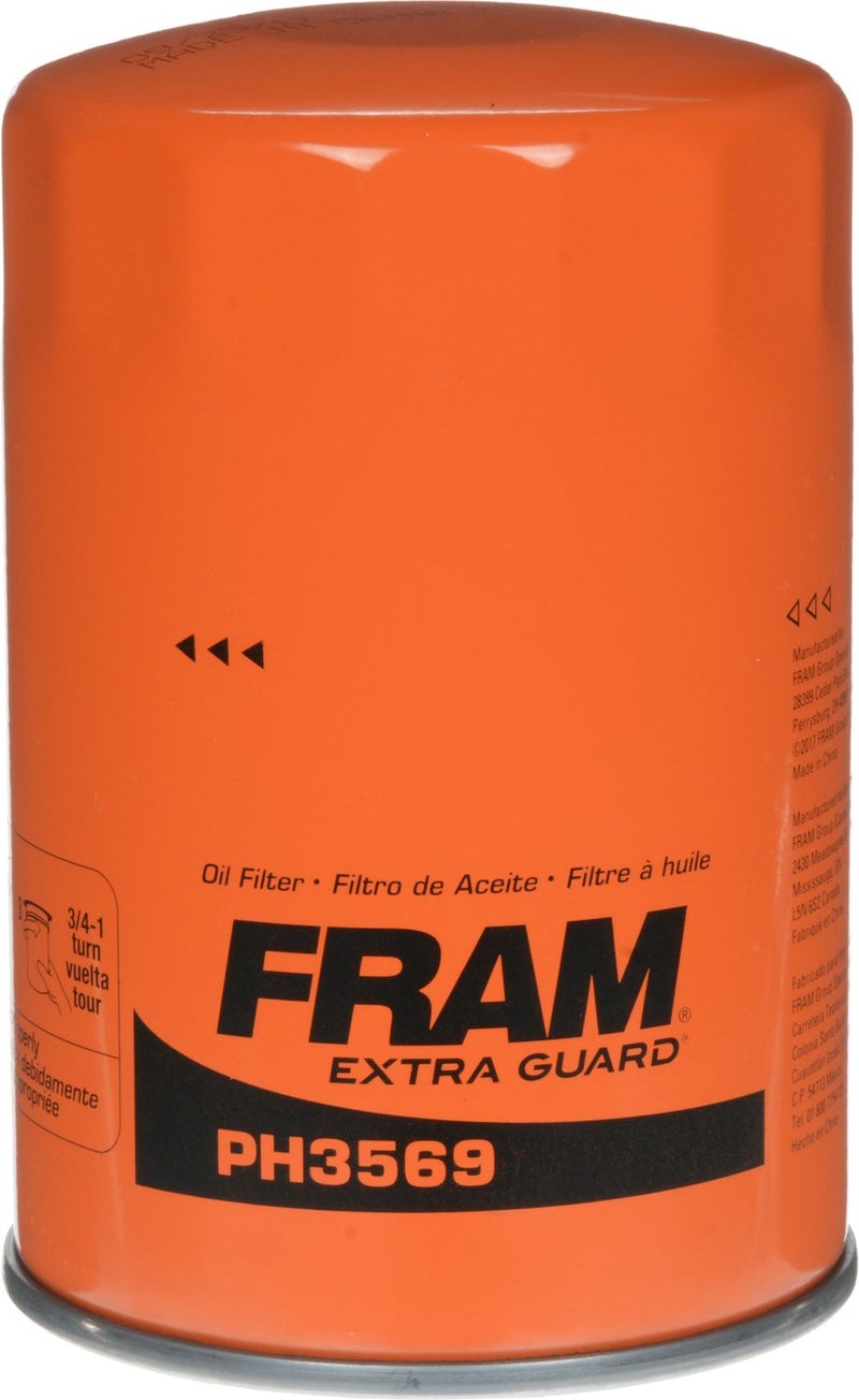 FRAM فلتر زيت سبين-أون Fram Extra Guard PH3569، تغيير كل 10,000 ميل - Image 2